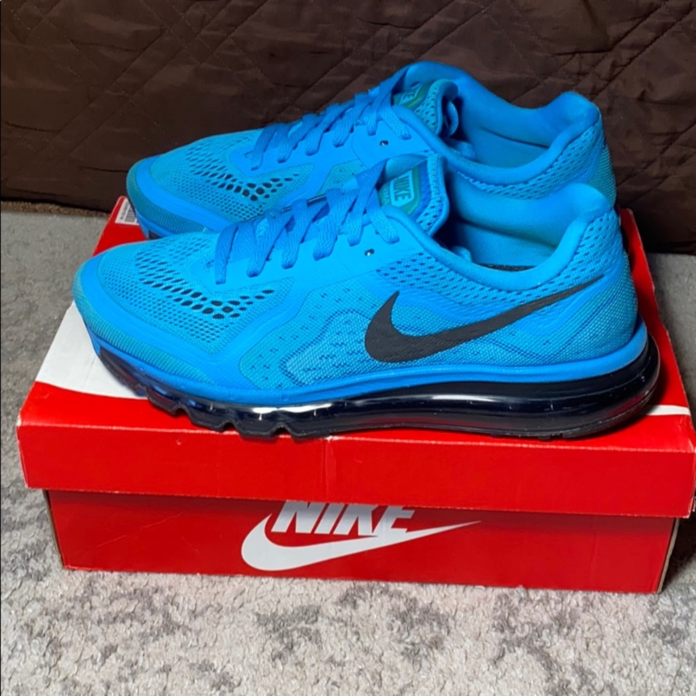 NIKE airmax glacier electric blue men's size 10